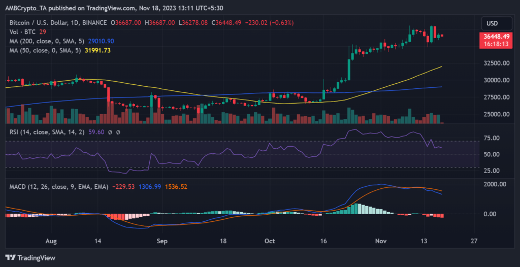 Understanding the correlation between Bitcoin and NASDAQ 100